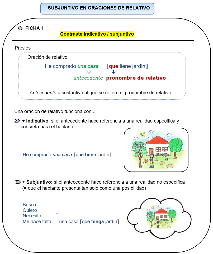 Subjuntivo relativas 1 2